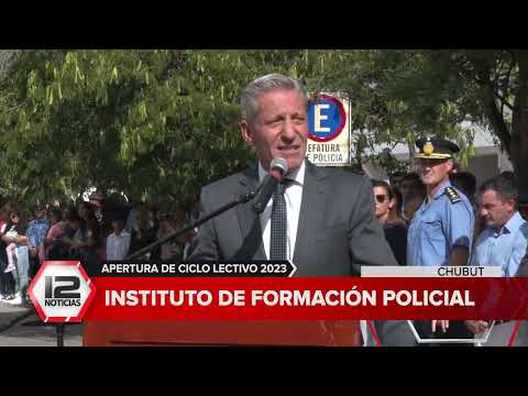 CHUBUT | El gobernador dió inicio al ciclo lectivo del Centro de Instrucción Policial