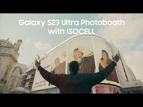 Galaxy S23 Ultra Photobooth with ISOCELL | Samsung