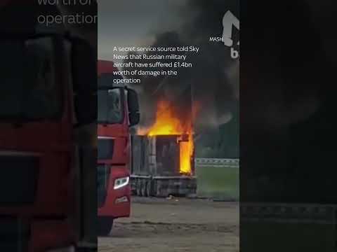 Ukraine targets Russian military aircraft