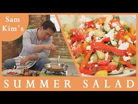 <strong>샘킴's</strong> 썸머샐러드 [Chef Sam Kim's Break Time Recipe] Summer salad. ep 17