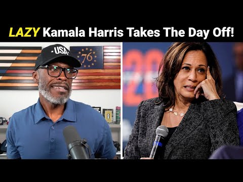 LAZY Kamala Harris Takes The Day Off 14 Days Before The Election!