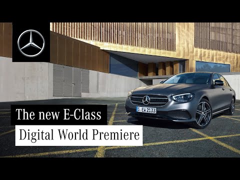 Digital World Premiere: Mercedes-Benz Presents the New E-Class
