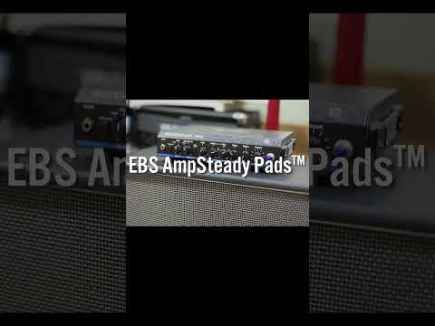 Keep your amp in place with EBS AmpSteady Pads!