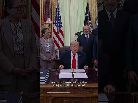 Trump says US and Iran have reached a ‘great settlement’