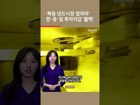 [여튜 쇼츠] '폭등 낸드시장 잡아라' 한·중·일 투자지갑 '활짝' / 여의도튜브