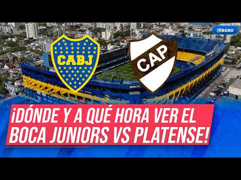 BOCA JUNIORS vs PLATENSE | Sigue EN VIVO el #MinutoaMinuto del partido por la #ligaprofesional