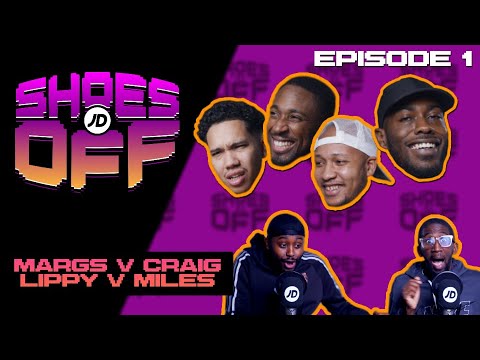 jdsports.co.uk & JD Sports Promo Code video: LIPPY VS CRAIG MITCH VS MARGS VS MILES | SHOES OFF: FORFEIT FIFA WITH SPECS AND SHARKY EPISODE 1