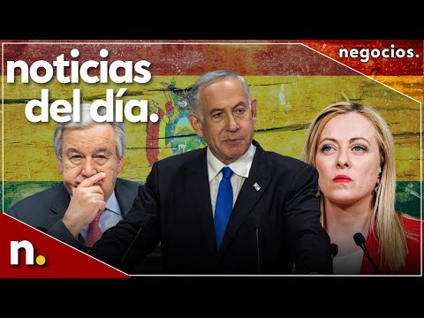 Noticias del día: Irán amenaza con intervenir y pide boicot, Meloni admite el cansancio con Ucrania