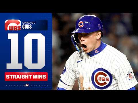 10 WINS IN A ROW for the 시카고 컵스 for the SECOND TIME in 2026!  | MLB 하이라이트
