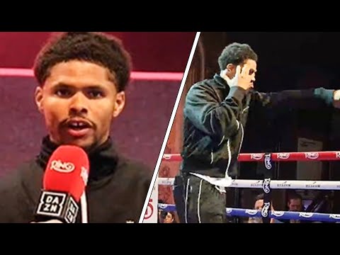 Shakur Stevenson “F*CK HIM; HE GOT A BIG HEAD” • FULL WORKOUT for William Zepeda