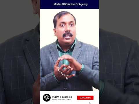 Modes Of Creation Of Agency – #Shortvideo – #businessregulatoryframeworks -Video@156