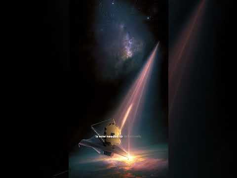 Hubble Discovers a Galaxy Made Almost Entirely of Dark Matter Detected by 4 Stars #shorts