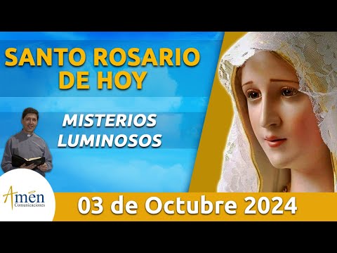 Santo Rosario de Hoy Jueves 03 Octubre 2024  l Padre Carlos Yepes l Católica  #RosarioHoy