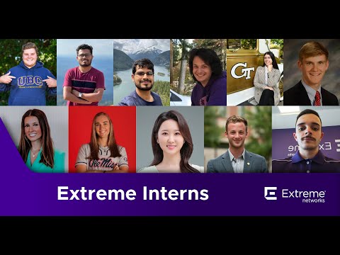 Extreme Networks Interns - 2023