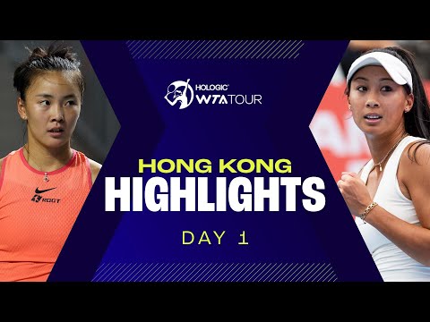 Yuan, Hon, Ponchet feature on Day 1 in Hong Kong | WTA Match Highlights