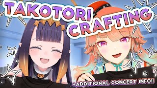 【OFFCOLLAB】TakoTori Crafting & Additional Concert Info! #DrawnToDawn #