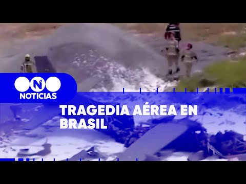 TREGEDIA en BRASIL: se estrelló un avión y hay dos muertos - Telefe Noticias
