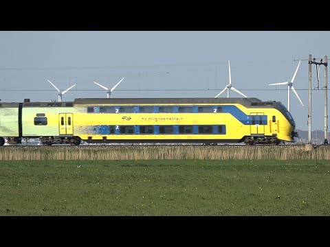 Nederlandse treinen spotten in de lente | Spotting Dutch trains in the spring