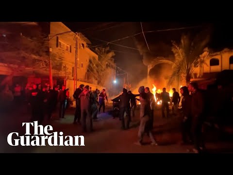 Israel strikes displacement tents in Gaza hours after ceasefire
