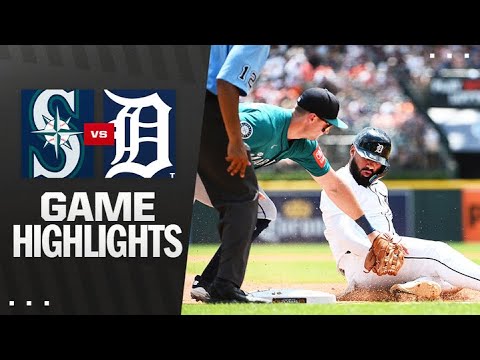 Mariners vs. Tigers Game Highlights (7/13/25) | MLB Highlights