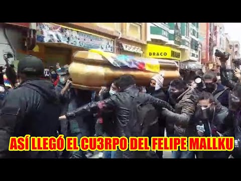CU3RPO DE FELIPE QUISPE EL MALLKU LLEGÓ HASTÁ EL LUGAR DONDE SÉRÁ VELADO..