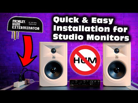Morley Hum Exterminator Quick Demo for Solving Studio Monitor Hum & Buzz