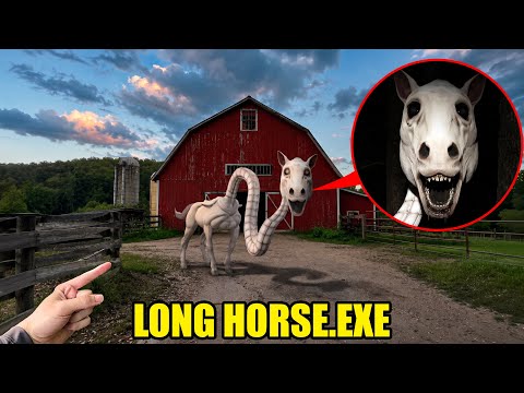 If You See THE LONG HORSE at a Barn in Real Life… RUN!