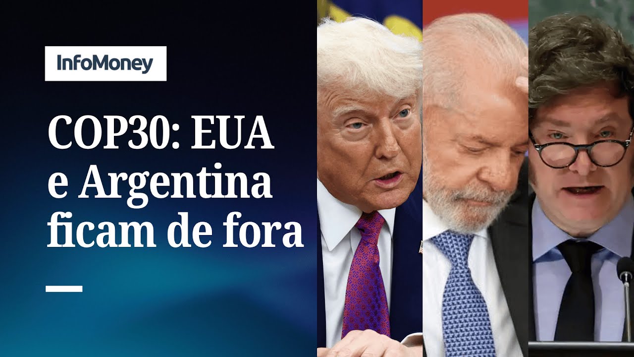 COP30 terá 143 delegações EUA e Argentina ficaram de fora | InfoMoney News  TV Online COP30 terá 143 delegações EUA e Argentina ficaram de fora | InfoMoney News
