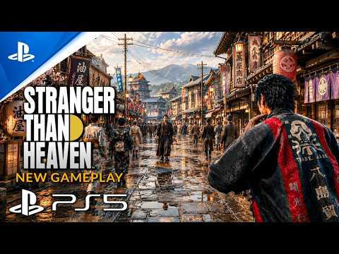 STRANGER THAN HEAVEN New Gameplay Demo 12 Minutes 4K