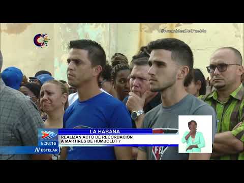 Homenaje en la capital de Cuba a los Mártires de Humboldt 7
