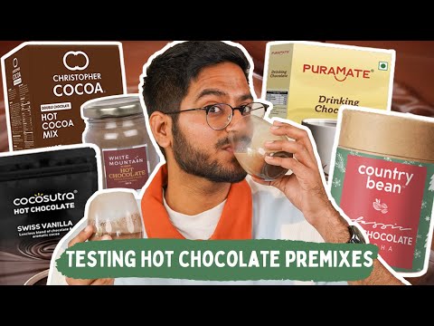 TESTING HOT CHOCOLATE PRE MIXES| EPIC FAIL😂 WHICH ONE IS THE BEST? #testedbyshivesh