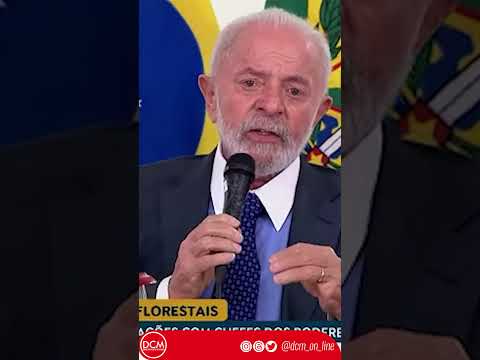 “A natureza resolveu mostrar suas garras e nos dar uma lição”, diz Lula sobre a crise climática