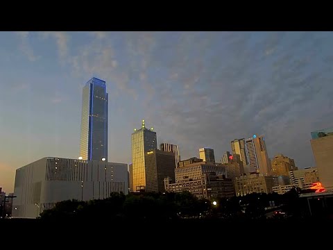 TIMELAPSE: Downtown Dallas skyline in May 2024