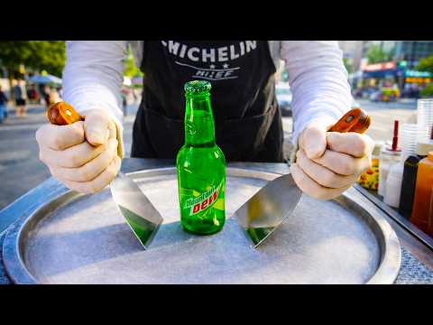 Mountain Dew ice cream street food Satisfying Visual ASMR - ايس كريم مونتن ديو
