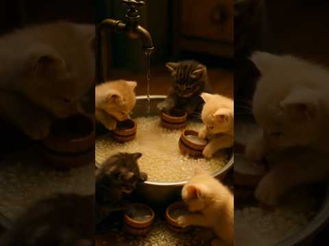 choti choti pyari si billiya 🐈🥶🤗. #catshorts #trendingshorts #aireels #food #anime #foodlover