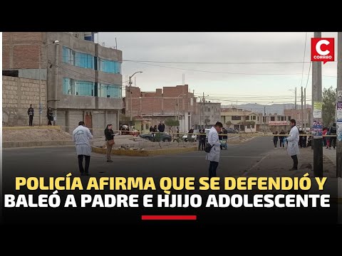 Arequipa: Policía dispara contra padre e hijo tras riña en las afueras de discoteca