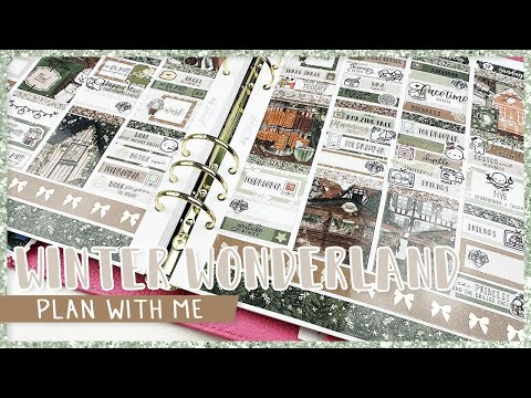Plan With Me ⟡ Winter Wonderland (CaressPress Oct Myst.)