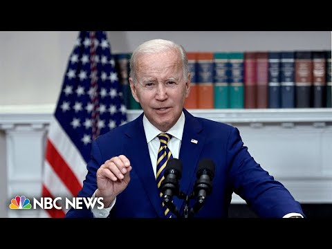LIVE: Biden delivers remarks on the September jobs report | NBC News