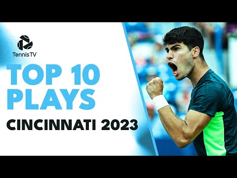 Alcaraz & Djokovic BRILLIANCE; Hurkacz Hot Shots | Top 10 Shots Cincinnati 2023