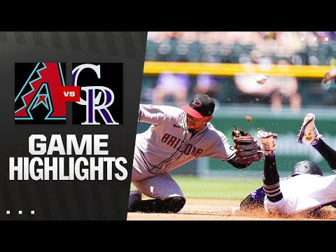 D-backs vs. Rockies Game Highlights (6/22/25) | MLB Highlights