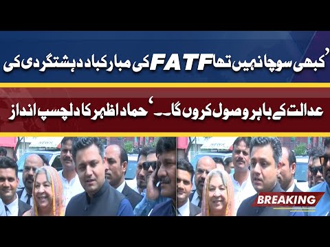 Hammad Azhar Hilarious Moment During Media Talk | FATF Grey List