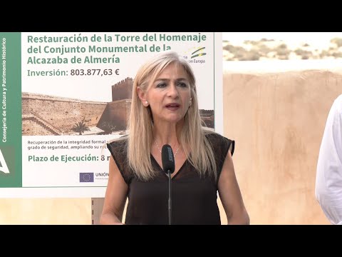 Del Pozo anuncia la restauración de murallas de San Cristóbal y Torre del Homenaje de la Alcaza