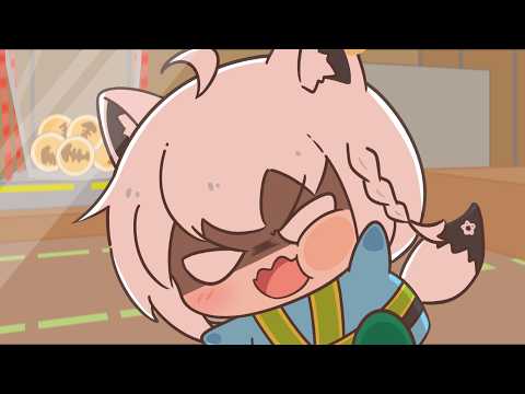 【手描き】すこん部に仕返しする白上フブキ【白上フブキ/ホロライブ】