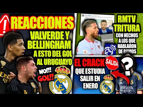 Reacciones al GOL del uruguayo |  RMTV tritura a los que hablaron de Ramos |  ESTUDIA SALIR en Enero