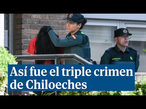 Así fue el triple crimen de Chiloeches: machetes, decenas de puñaladas y huida precipitada
