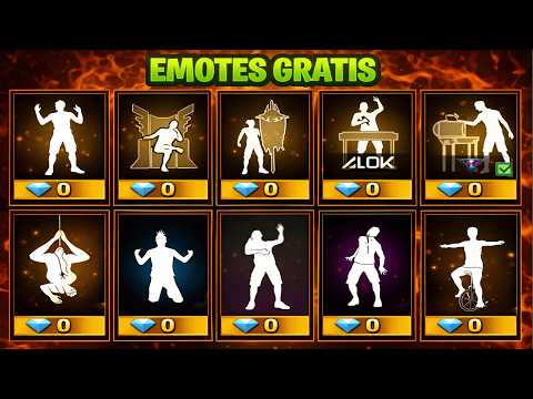 😱 CÓMO CONSEGUIR EMOTES GRATIS EN FREE FIRE 2026 ✅ DESBLOQUEA TODOS LOS EMOTES GRATIS 😍