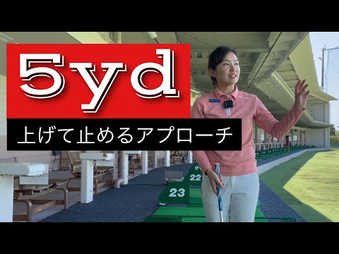 プロのように上げて止める【5ヤードアプローチ】