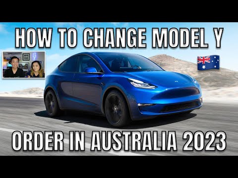 HOW TO CHANGE A MODEL Y ORDER from Performance to RWD Australia 2023