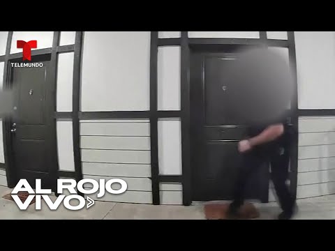 Policías se confunden y casi tiran a patadas la puerta del apartamento equivocado