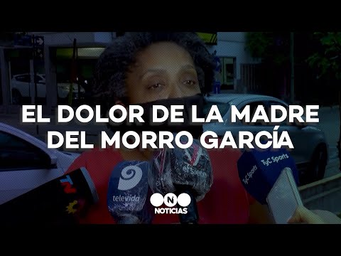 EL DOLOR DE LA MADRE del MORRO GARCÍA: Nunca se casó con los corruptos - Telefe Noticias